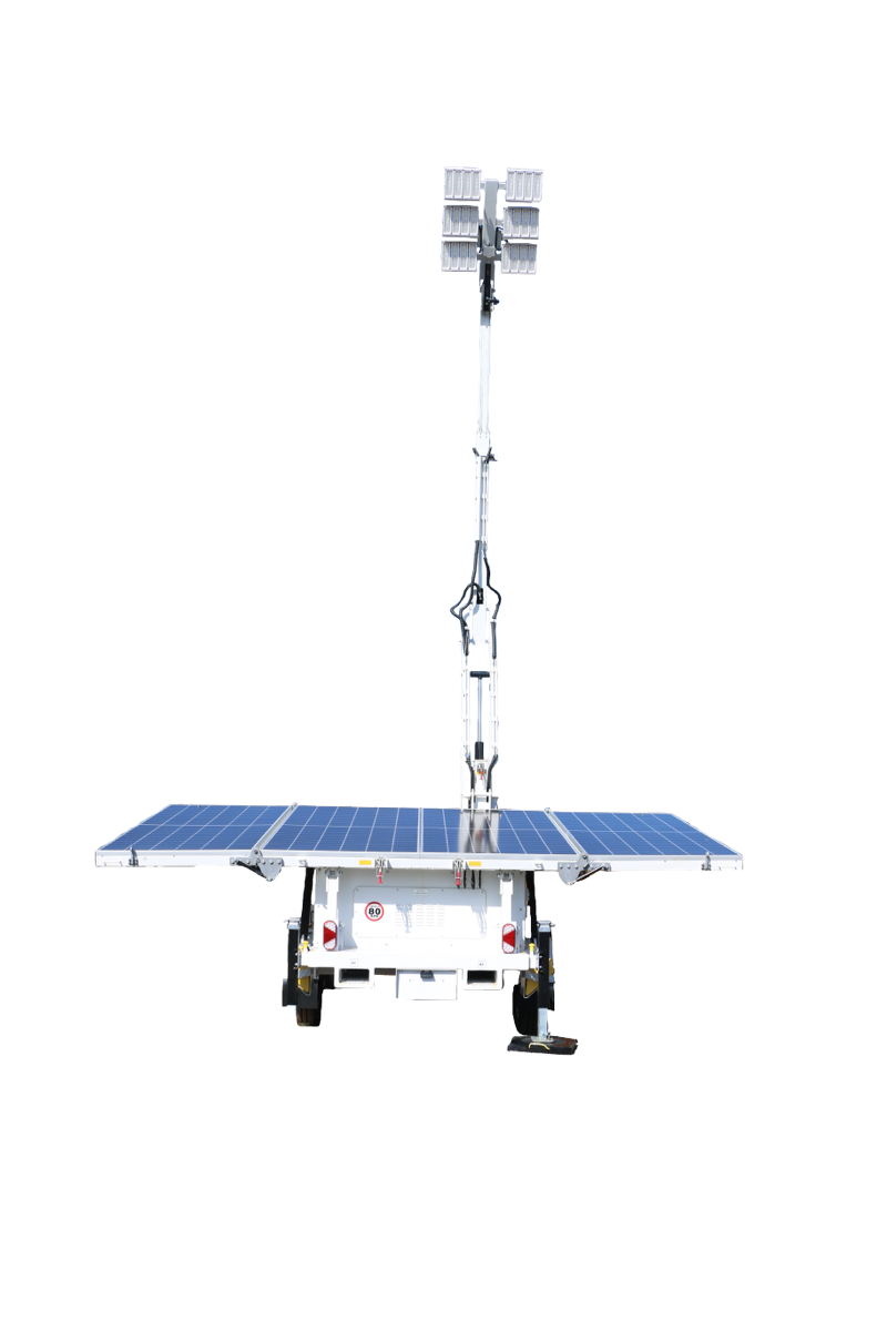 Globe Power GP125K Hybrid Solar Lighting Tower