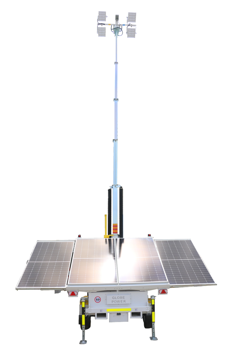 Globe Power Sunflare GP-110K-H Solar Lighting Tower